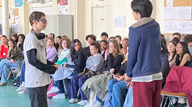 Journée mondiale contre l'homophobie, la transphobie et la biphobie - lycée Sophie Germain