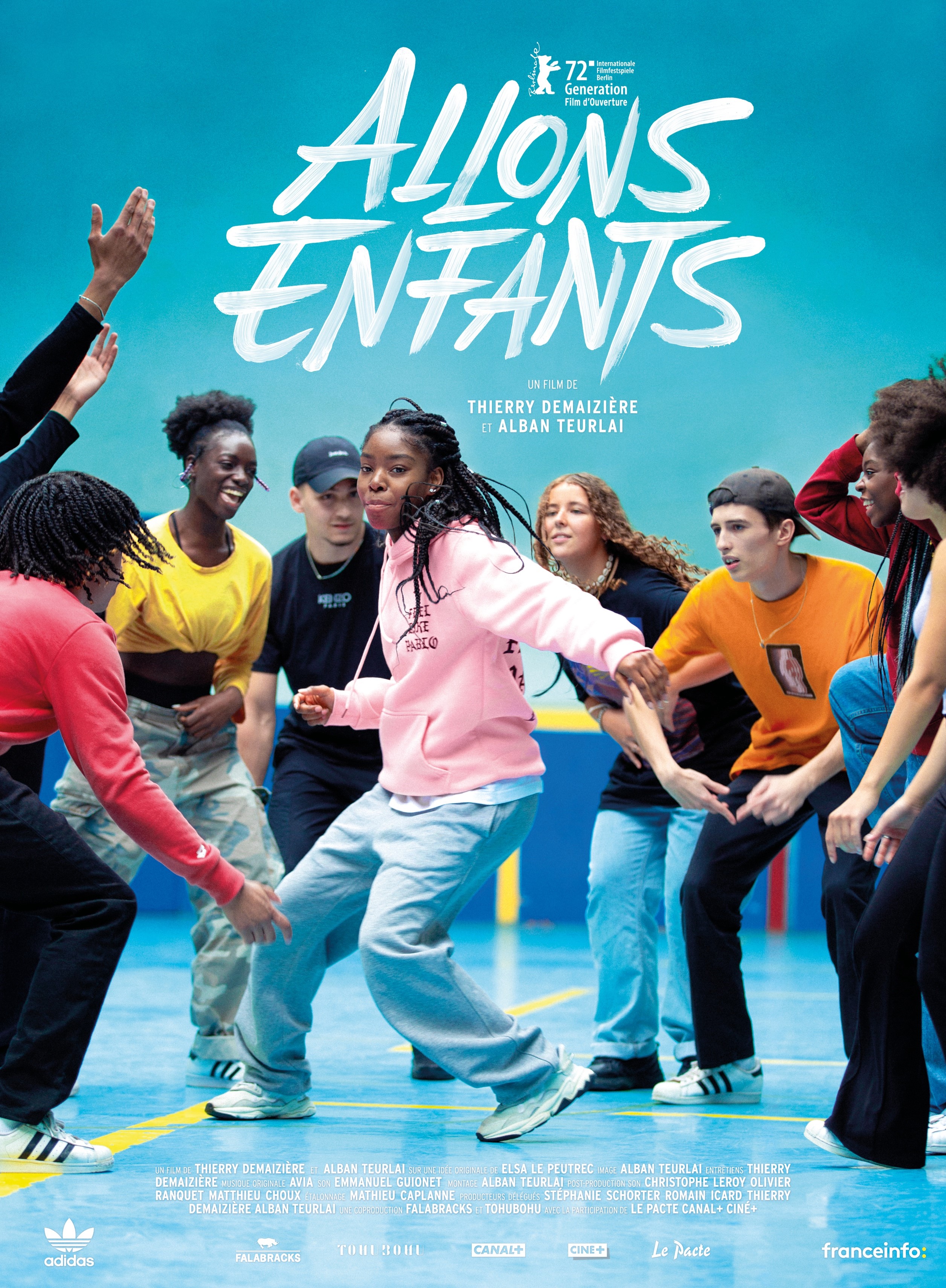 Affiche du film "Allons Enfants" réalisé par Thierry Demaizière et Alban Teurlai, tourné au lycée Turgot