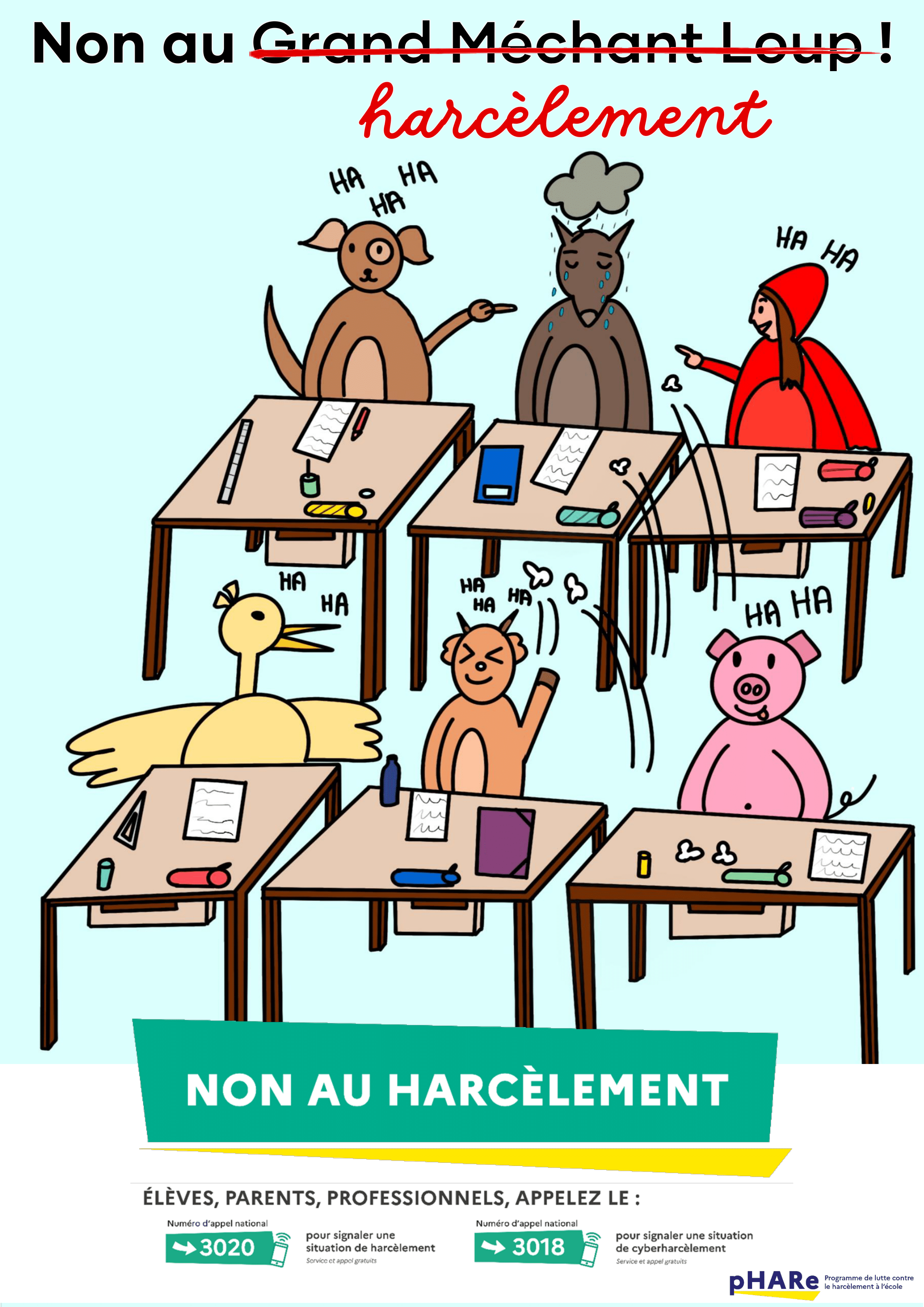 Affiche prix NAH 2023 - Ecole de la Brèche aux Loups