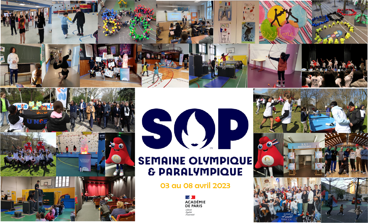 Semaine Olympique et Paralympique (SOP) 2024 – Inscriptions ouvertes