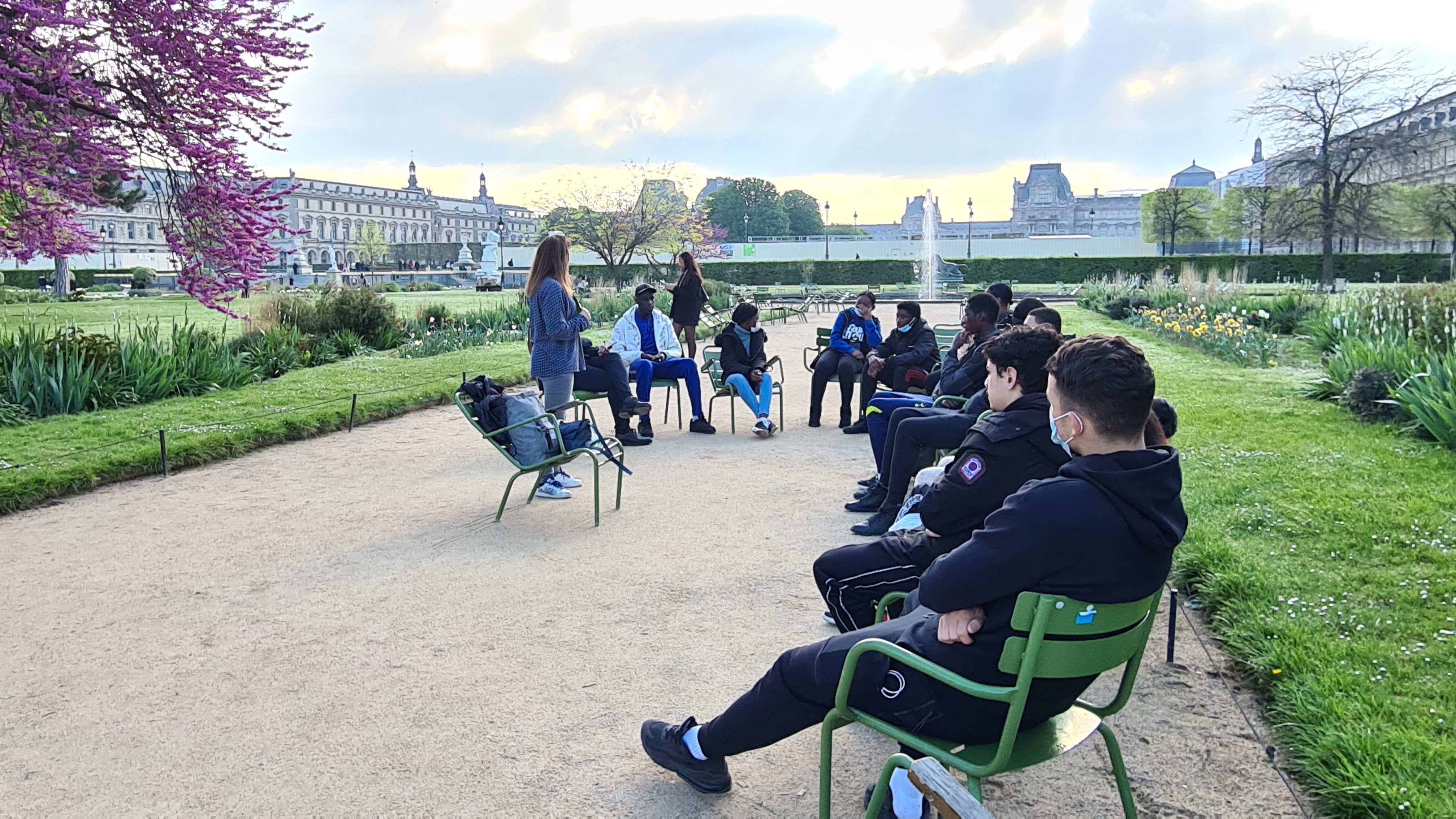 Quand la nature devient la salle de classe | Académie de Paris