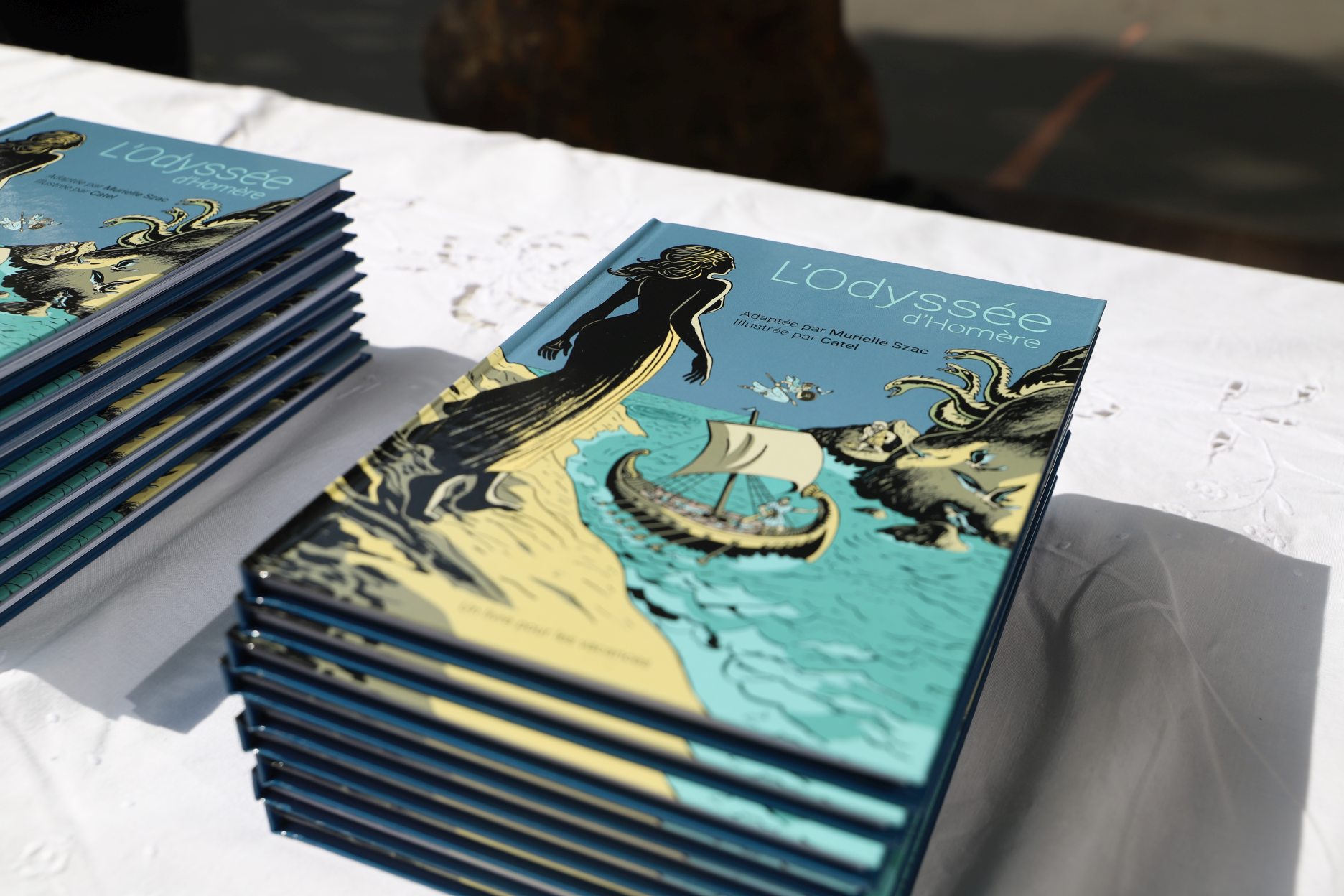 Un nouveau "livre pour l’été" - L’Odyssée d'Homère - adaptée par