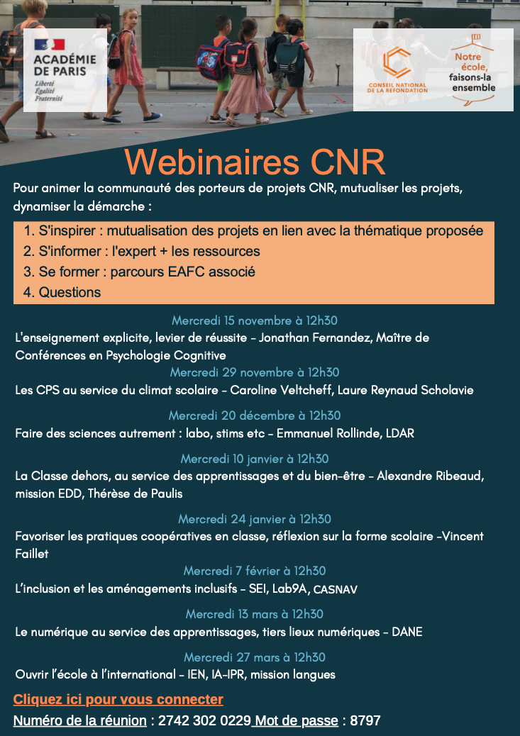 Flyer webinaire