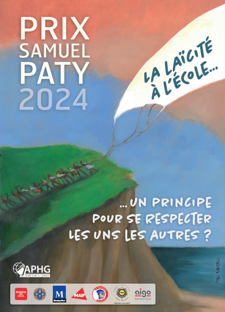 Affiche du prix Samuel Paty