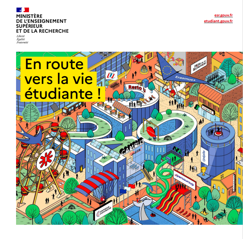 Télécharger le guide - En route vers la vie étudiante 2024
