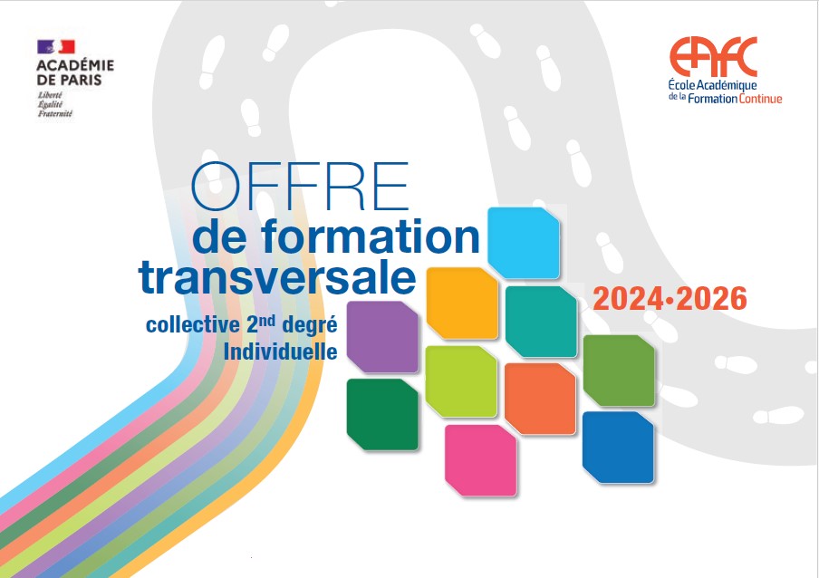 Ecole académique de la formation continue | Académie de Paris