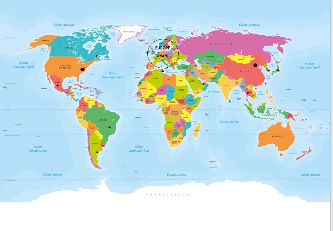 carte monde