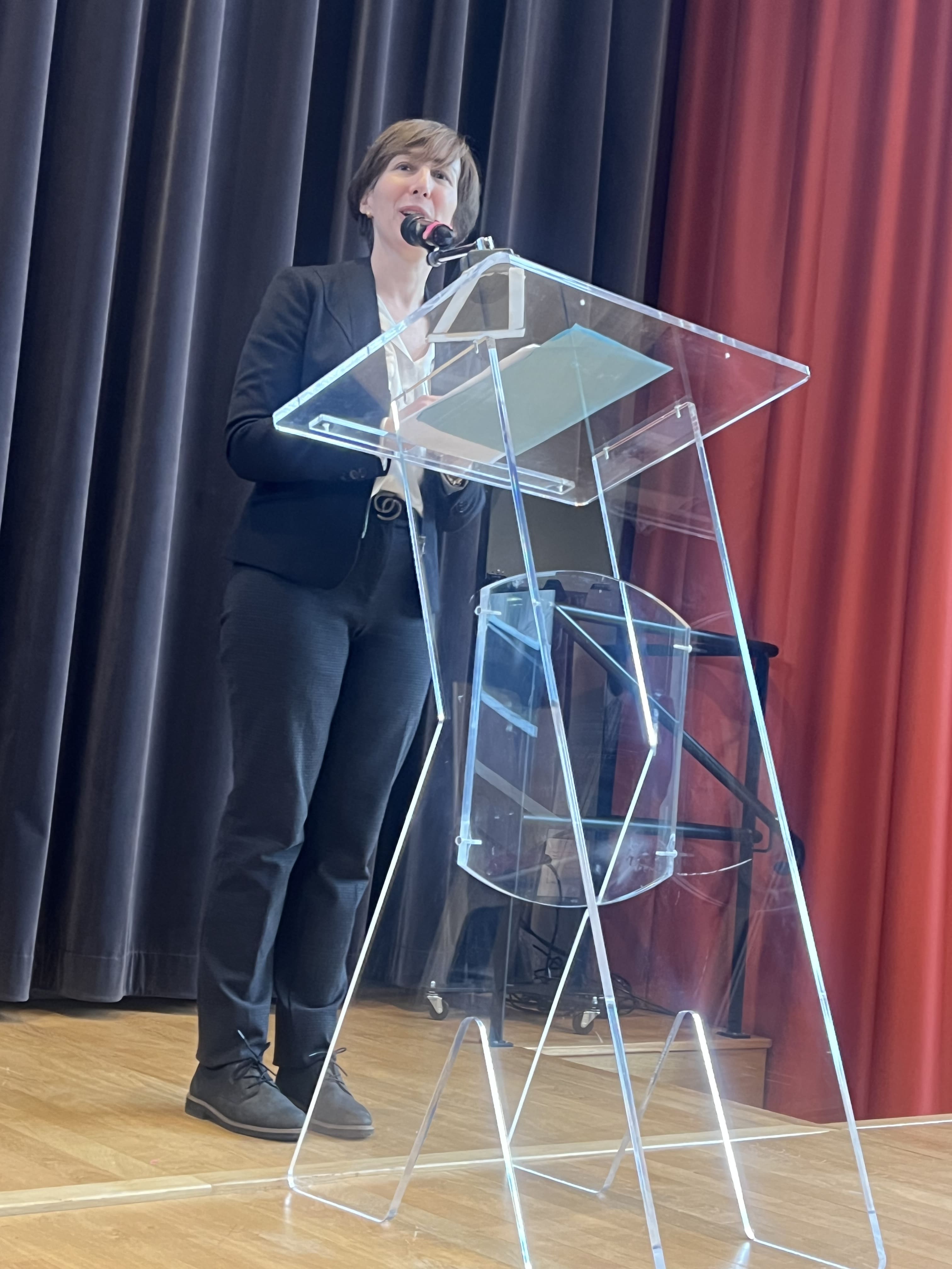 Anne Gascher, inspectrice en charge de l'information et de l'orientation