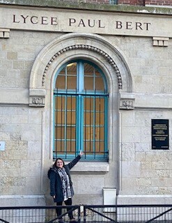 Sandra Benhamou lycée Paul Bert