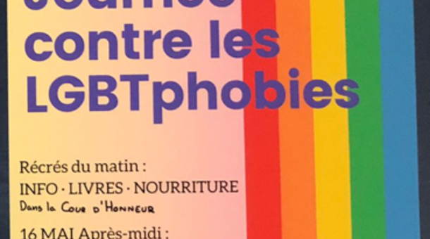 Journée mondiale contre l'homophobie, la transphobie et la biphobie - Cité scolaire Voltaire