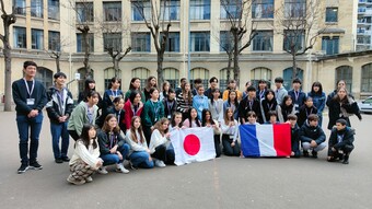 Tokyo - groupe élèves